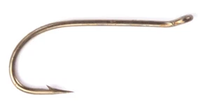 100 OLDE FLY SHOP CUTTING POINT SALMON FLY TYING HOOKS LONG SHANK #6 - Picture 1 of 1