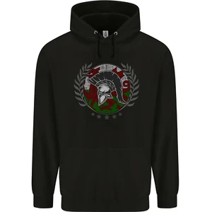 Welsh Bodybuilding Flag Gym Training Wales Childrens Kids Hoodie - Picture 1 of 88