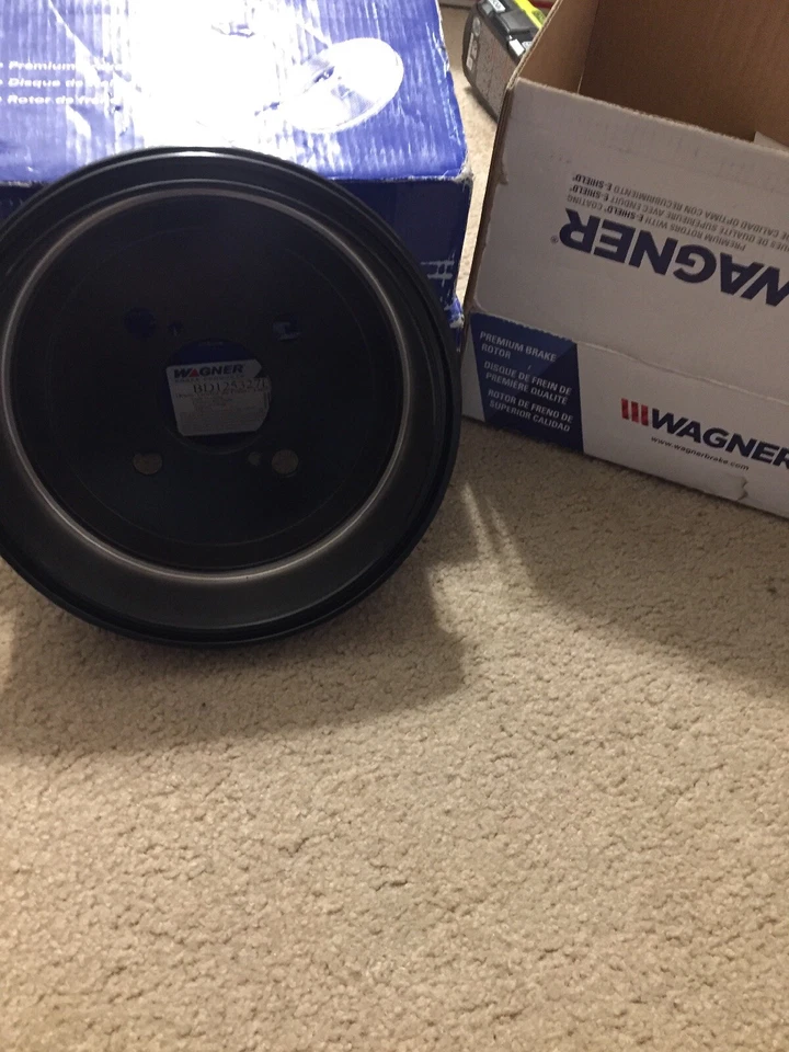 Задний тормозной барабан для Toyota Corolla 1993-2002 Wagner BD125327E - Изображение 1 из 4