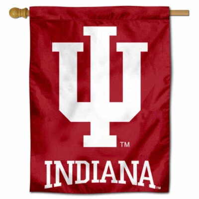 Indiana Hoosiers House Banner Flag - Image 1 of 3