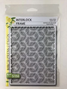 Birch Press Design Steel Craft Die INTERLOCK FRAME Crafts 57350 NEW - Picture 1 of 6
