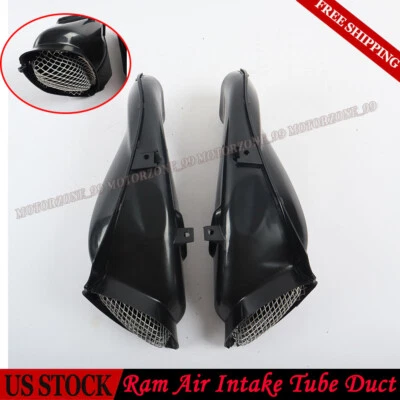 Motorcycle Ram Air Intake Tube Duct Cover Fairing For GSXR600 GSXR 750 2004-2005 Foto 1 de 4