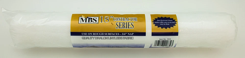 MBS 18" Roller Cover 3/4" Nap Contractor Series - Image 1 of 1