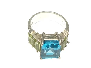 Anello Chateau d'Argent C^A in argento sterling - pietra mancante - misura 7 - .925 - Foto 1 di 3