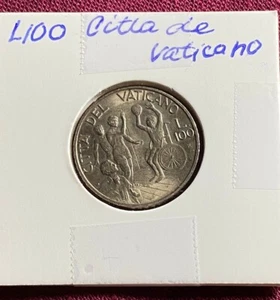 100 LIREVATICAN Joannes Pavlvs II JOHN PAUL II 1994 , Handicap & Solidarity, UNC - Picture 1 of 2