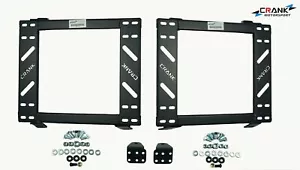 2x 79 LandCruiser seat 70 76 79 Seat rail Adapter suit RECARO SPARCO Dual Cab - Picture 1 of 12