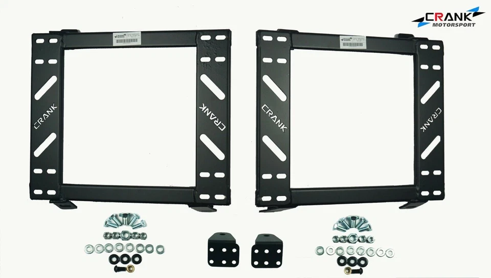 2x 79 LandCruiser seat 70 76 79 Seat rail Adapter suit RECARO SPARCO Dual Cab - Image 1 of 4