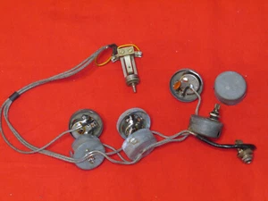 Vintage 1966 Gibson Kabelbaum mit Schildschalen CTS Switchcraft ES 175 335 etc. - Bild 1 von 17