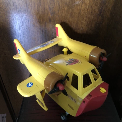 Vintage 1991 Playmates Tale Spin Baloo's SEA DUCK Airplane See Details Cover