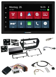 Blaupunkt Lenkrad Bluetooth DAB 2DIN USB Autoradio für Honda Insight ZE2 2009-20 - Bild 1 von 12