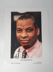 Autograph photo Doctor Who Don Warrington Doctor Who 10x8 signed - Picture 1 of 2