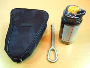LAMBORGHINI HURACAN  TIRE AIR SEALANT TOOL KIT  WITH CASE OEM MINT - Picture 1 of 7