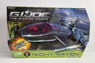G.I. Joe 3.75" The Rise of Cobra Night Raven con Air-Viper V1 Hasbro 2008 Foto 1 de 4