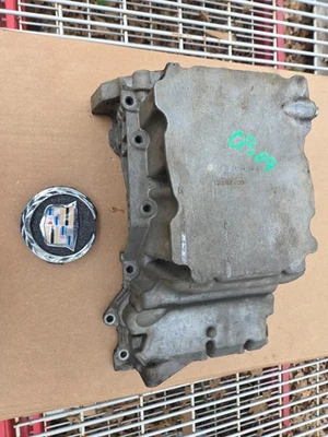 Cadillac CTS STS 2006-2009 motor 3,6 L bandeja de aceite 12592105 usado fabricante de equipos originales Foto 1 de 4