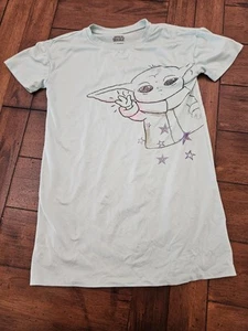 Disney Girls Baby Yoda T Shirt Mandalorian~Size 6/6X - Picture 1 of 5