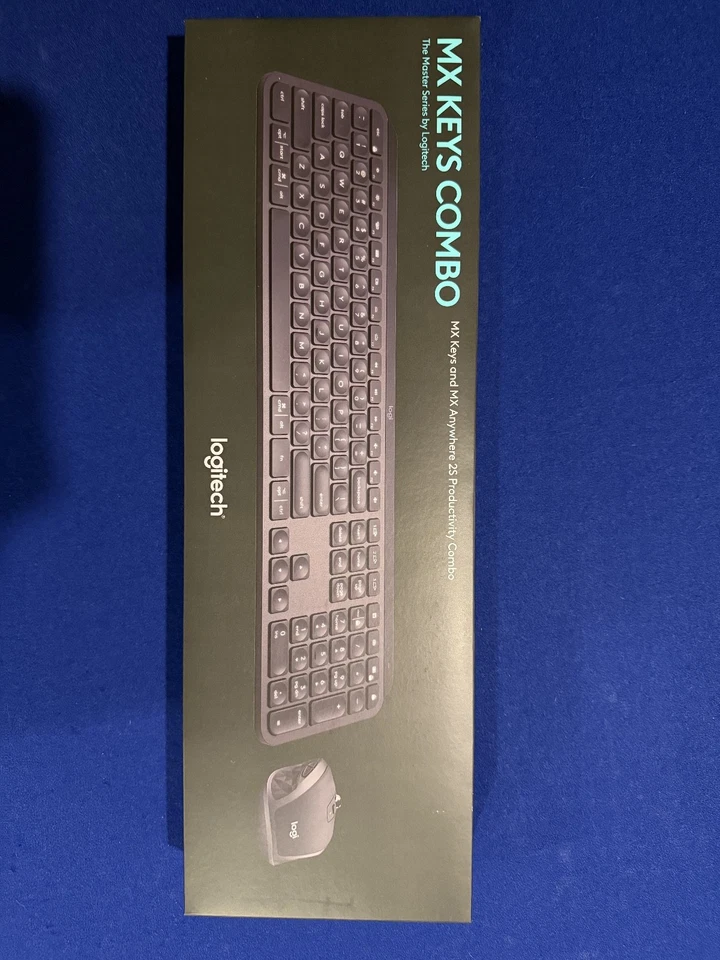 Logitech MX Keys Combo Performance Wireless Keyboard and Mouse 2S PB 920-013372 - Image 1 of 3