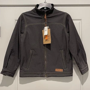 Rafter C Jungen Cowboy Collection Bonded Reißverschluss Jacke Neu mit Etikett anthrazitgrau Größe M - Bild 1 von 8