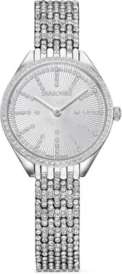 Reloj Swarovski 5644062 Attract Collection Full Pave 433 Cristales Tono Plata Foto 1 de 4