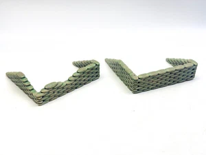 1/32 or 1/35 scale model diorama display Sand bag gun emplacement sets x2 - Picture 1 of 4