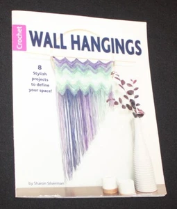 Leisure Arts CROCHET Wall Hangings booklet magazine - Imagen 1 de 2