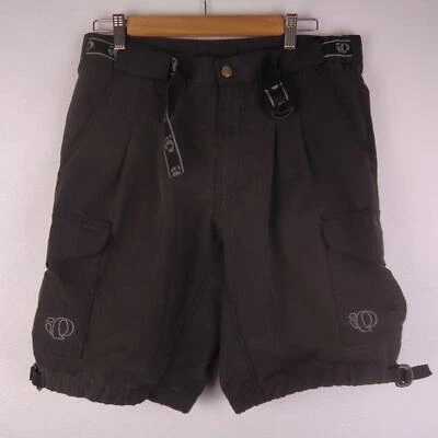 Pearl Izumi Black Technical Wear Ripstop Cargo Lined Shorts Men's Medium 32 - Image 1 of 4