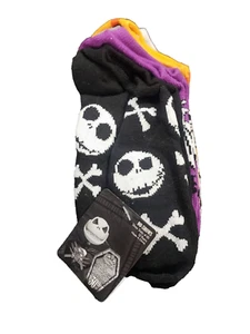 Disney The Nightmare Before Christmas 14 Pairs No-Show Socks Size 4-10 BRAND NEW - Picture 1 of 2
