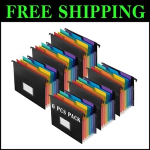 Portable Expanding File Folder - 42 Pockets with Color Code Tabs for Easy Access - Picture 1 of 9