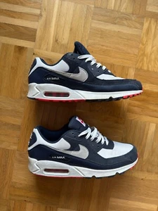 Nike Air Max 90 Herren Gr.46 blau DM0029 400 Damen Herren Sportschuhe Sneaker - Bild 1 von 5