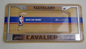 Cleveland Cavaliers Chrome Metal License Plate Frame - Picture 1 of 4