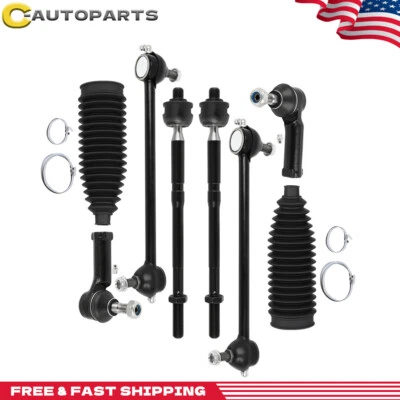 Barra estabilizadora de extremo de barra estabilizadora delantera y fuelle de piñón para Ford Fiesta 2011 2012-2018 Foto 1 de 4