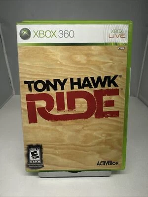 Microsoft Xbox 360 Tony Hawk Ride Video Game  Disc And Cover art Only - Image 1 of 2