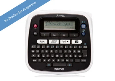 Beschriftungsgerät Brother P-touch D200BW neu ovp für TZe231, TZe131 D-200 D210 - Bild 1 von 3