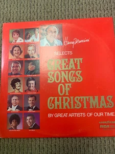 HENRY MANCINI SELECTS GREAT SONGS OF CHRISTMAS VARIOUS ARTISTS BING VINYL LP VG - Picture 1 of 1