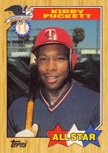 1987 Topps Kirby Puckett Minnesota Twins All Star #611 - Picture 1 of 2