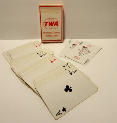 Tarjetas de juego TWA Lockheed 1049G (B) Foto 1 de 2