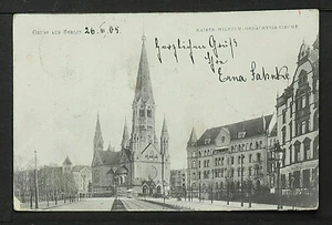 DEUTSCHLAND 1161 - BERLIN -Gruss aus Berlin (1905) (ungeteilter Rücken (um 1901-1907) - Bild 1 von 2