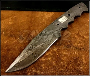 Handmade Pattern Welded Damascus Steel Blade Blank-Knife Making-Klinge-B273 - Bild 1 von 4