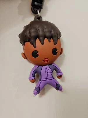 Marvel Pantera Negra Wakanda Forever Shuri Abierto Bolso Ciego Clip Llavero Foto 1 de 4
