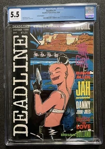 Deadline #1 1st Appearance Of Tank Girl  Key Issue CGC 5.5 4118973005 - Picture 1 of 2