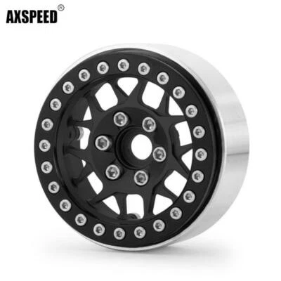 1/2/4x Metall 1.9'' Felgen Beadlock Wheel Rims Für 1:10 RC Axial SCX10 D90 TRX4 - Bild 1 von 4