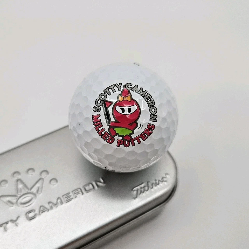 PELOTA DE GOLF SCOTTY CAMERON ROSA LOGOTIPO WASABI PROV1 SOLO JAPÓN (1) Foto 1 de 1