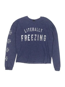 Art Class Girls Blue Pullover Sweater 14 - Picture 1 of 2