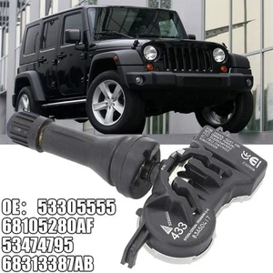 Replacement Installation Tire Pressure Sensor for Jeep For Fiat 433MHz - Picture 1 of 9