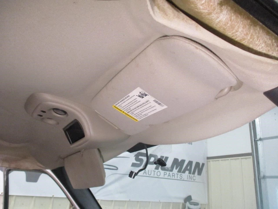 Passenger Sun Visor Classic Style Opt AL0 Fits 03-07 SIERRA 1500 PICKUP 1708585 Foto 1 de 4