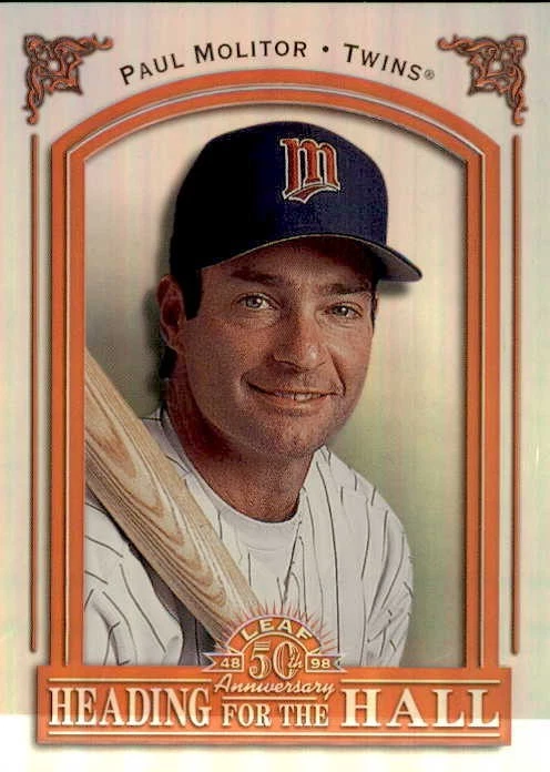 1998 Leaf Heading for the Hall Insert Set Break NRMT, você escolhe - Imagem 1 de 1