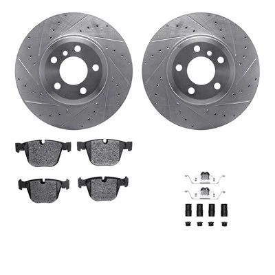 Kit de freio a disco Dynamic Friction 7612-31109 para 07-19 BMW X5 X6 - Imagem 1 de 2