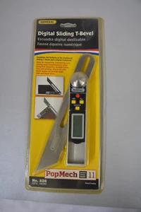General Tools 828 Digital Scorrevole 8" T-BEVEL & GONIOMETRO LCD Misure di tenuta - Foto 1 di 3
