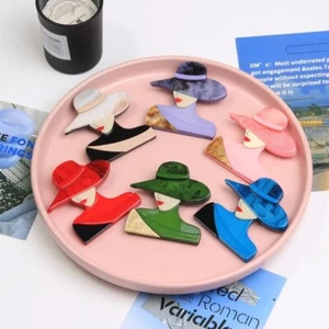 Fashionable Lady Brooch Jewelry - Picture 1 of 15