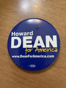 HOWARD DEAN FOR AMERICA - Political Campaign Pin  - Bild 1 von 2