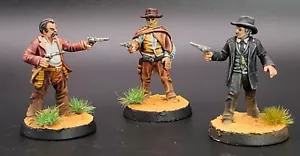 Painted Characters of Western The Good the Bad and the Ugly collection miniature - Picture 1 of 11